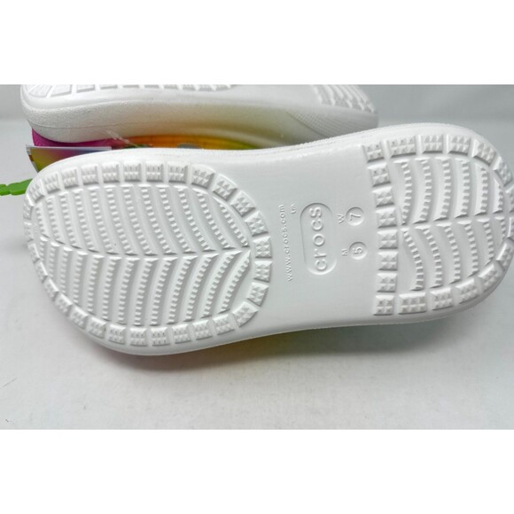 Crocs Care Bears Clog Size Multicolor Light Up S'allume shoes Women's 7 - RARE - Picture 13 of 15